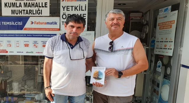 GAZETECİ YAZAR TEVFİK ŞENDÖL İMZALI KİTABINI HEDİYE ETTİ