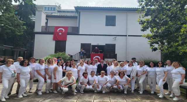 19 Mayıs Atatürk'ü Anma Gençlik ve Spor Bayramı Selanik'te Atatürk'ün evinde kutlandı
