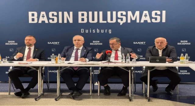 SAADET PARTİSİ İSTANBUL MİLLETVEKİLİ MUSTAFA KAYA DUİSBURG’TA TÜRK BASININI VE TÜRK STK’LARINI BİLGİLENDİRDİ!