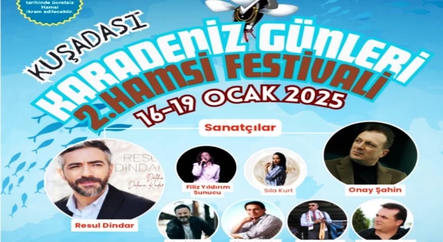 Kuşadası Karadeniz Günleri 2. Hamsi Festivali Büyük Bir Coşkuyla Başladı