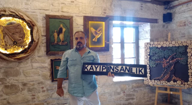 KUŞADASI İBRAMAKİ'DE AHŞAP OYMACILIĞI SANATI SERGİSİ BÜYÜK İLGİ GÖRÜYOR