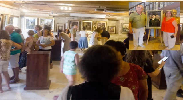 Kuşadası İbramaki Sanat Merkezi; bu defa çok ilginç bir resim sergisine ev sahipliği yapıyor!