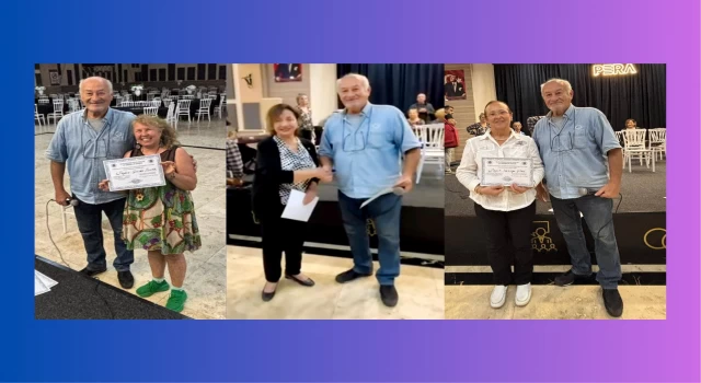 'Yaşam Koçluğu Başarı Belgeleri' Kuşadası Pera Kültür Merkezi'nde yapılan bir törenle hak sahiplerine takdim edildi.