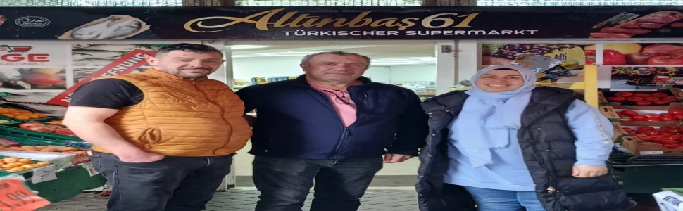 MÜNİH'TE ALTINBAŞ61 MARKET HİZMETE GİRDİ